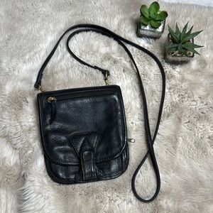 J.P. Ourse & Cie Black Multi Pocket Wallet Belt Bag Crossbody Bag Unisex